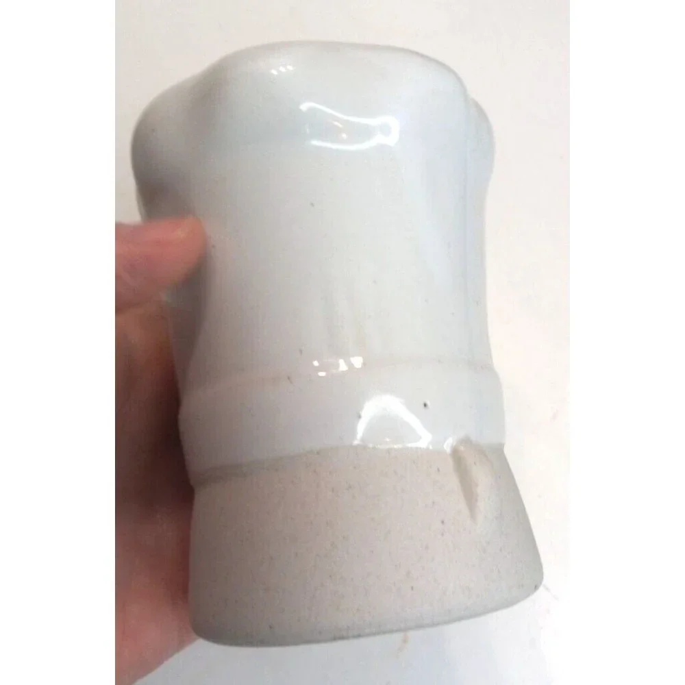 Range Top Retro Chef Stoneware Salt and Pepper Shakers Set Hand Painted Stoppers